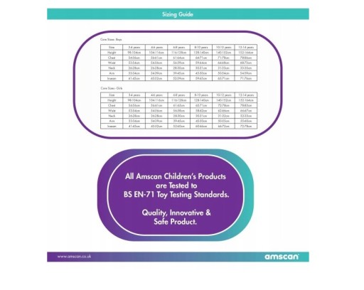 Kostium rekin Amscan r. 116-128