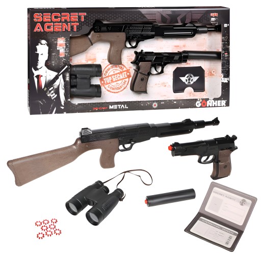 Karabin Pistolet na Kapiszony Spłonkę Lornetka Legitymacja 4 w 1 239/6