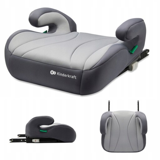 FOTELIK SAMOCHODOWY DLA DZIECKA I-BOOST 15-36 KG GREY 135-150 CM ISOFIX
