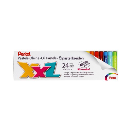 Kredki pastelowe Pentel 24 szt.