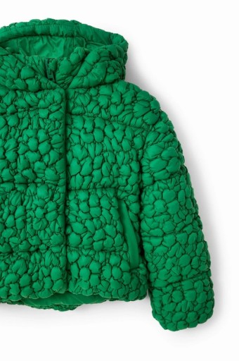 DESIGUAL ZIELONA PUCHOWA KURTKA (9-10L)