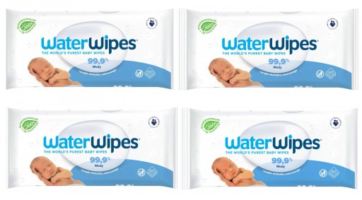 WaterWipes BIO chusteczki nawilżane 4 x 60 szt.