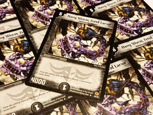 *DM-03 DUEL MASTERS - HANG WORM, FETID LARVA - !!!