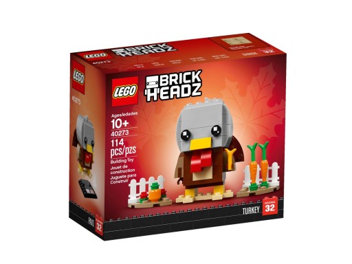 LEGO 40273 BrickHeadz - Indyk na Święto Dziękczynienia.