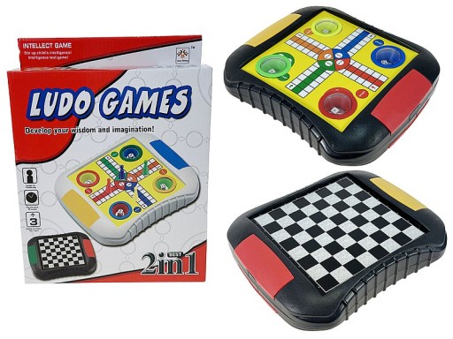ZESTAW GIER LUDO 2W1