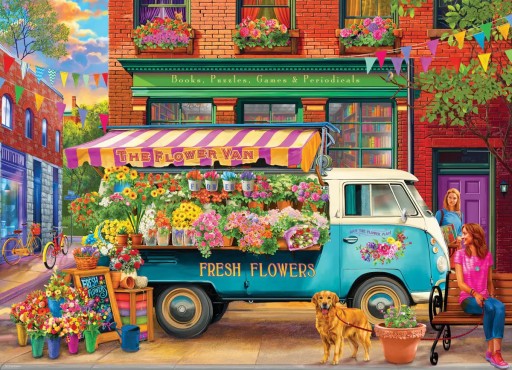 Eurographics puzzle VW Florist autorstwa Chrisa Bigelowa