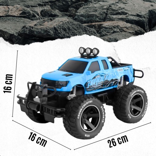 SAMOCHÓD ZDALNIE STEROWANY TERENOWY RC AUTO PILOT DLA DZIECI DUŻY MOCNY
