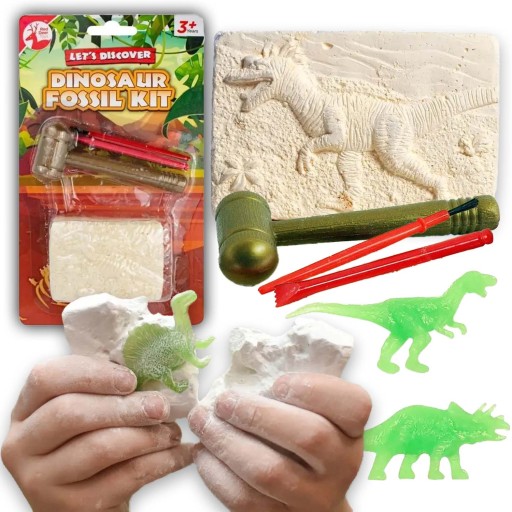 MAŁY ARCHEOLOG WYKOPALISKA DINOZAURA DINOZAURY SKAMIELINA ZABAWKA