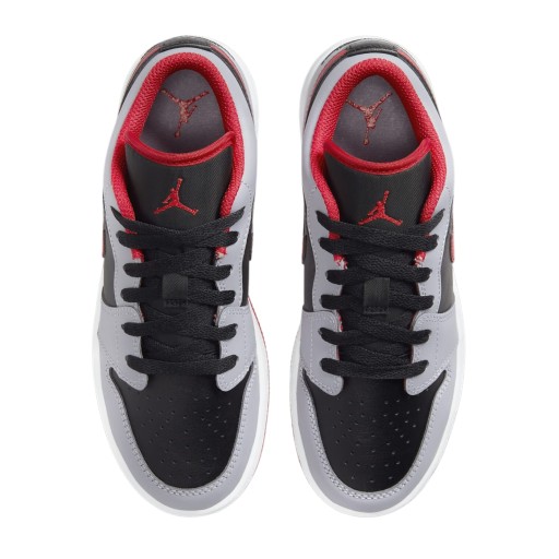 Buty Młodzieżowe sportowe Szary Air Jordan 1 Low 553560-060 r. 38,5