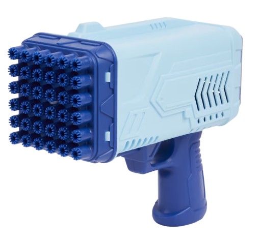 Pistolet Na Bańki Mydlane Maszyna Do Baniek Automat Bazuka + Płyn 100ml
