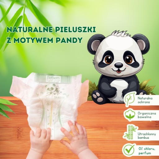 Pieluszki Bebem Natural Rozmiar 6 20 szt.