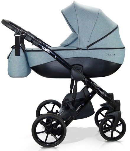 Wózek dziecięcy BACIO 2w1 Milu Kids 42 błękit