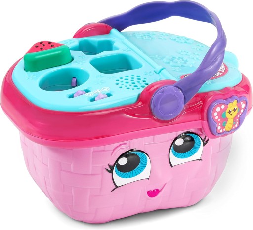 Zabawka edukacyjna interaktywna LeapFrog Shapes & Sharing Picnic Basket