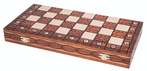 Szachy drewniane Junior Lux Square