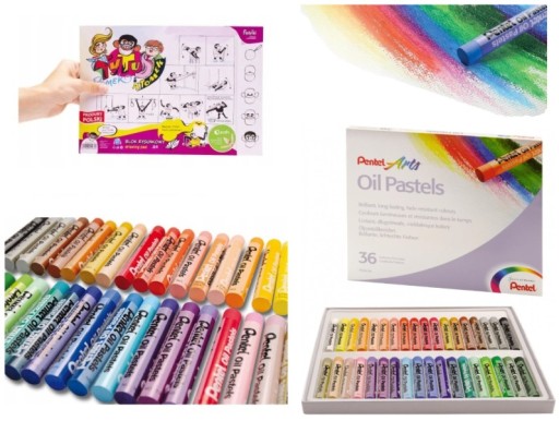 Kredki pastelowe Pentel 36 szt.