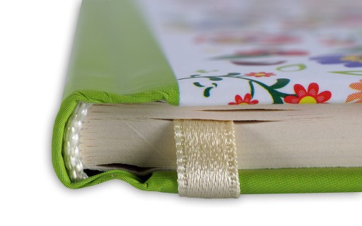 NOTES PAMIĘTNIK FOLK Z TWARDĄ OKŁADKĄ ŁOWICKI B6