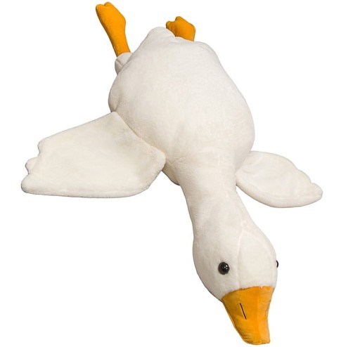 PLUSZAK MASKOTKA GĘŚ GĄSKA PIPKA PIPA 50 CM