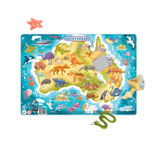 Puzzle Dodo Toys Dodo 53 elementów Puzzle ramkowe 53 Australia