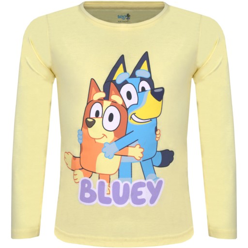 Bluzka Bluey żółta dla dziewczynki 110