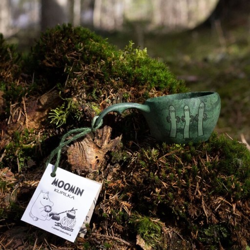 KUPILKA 12 Hattifatteners kubek dziecięcy, zielony