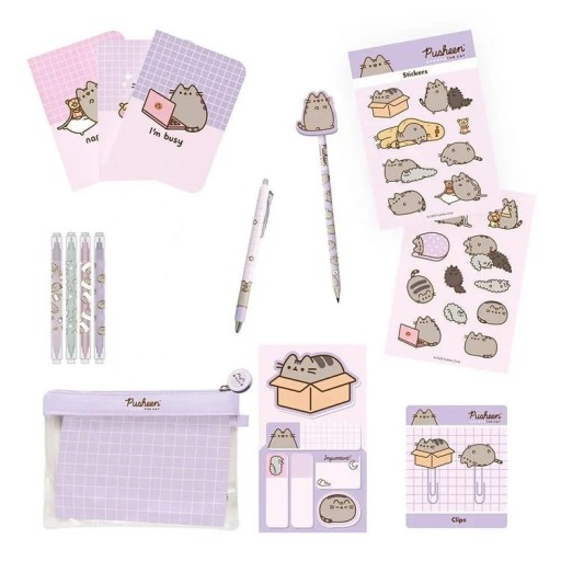 Zestaw plastyczny Pusheen Grupoerik 12 szt.