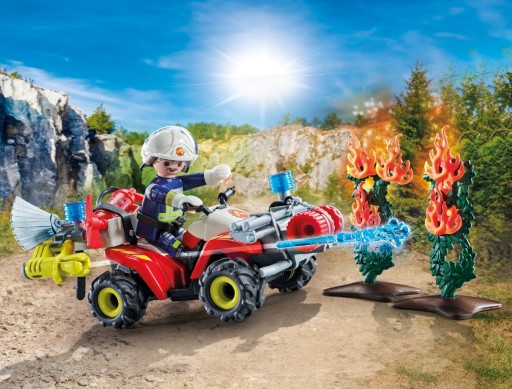 Playmobil Fire Quad