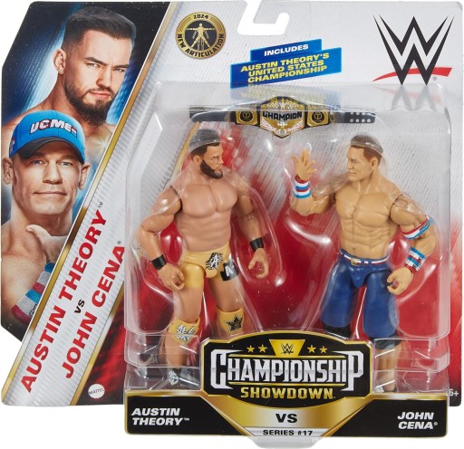 Figurki akcji Mattel WWE Championship Showdown Austin Theory & John Cena