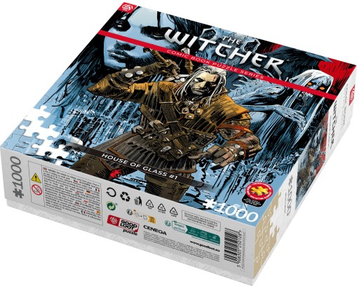PUZZLE Puzzle The Witcher (Wiedźmin) House of Glass - 1000 Elementów