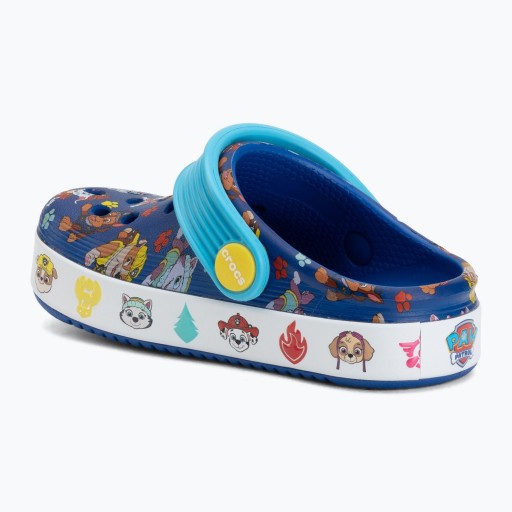 Crocs klapki dziecięce tworzywo sztuczne niebieski rozmiar 23-24