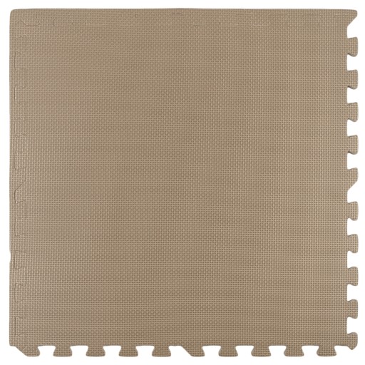 Mata edukacyjna Humbi piankowa puzzle beżowa 180x60 cm