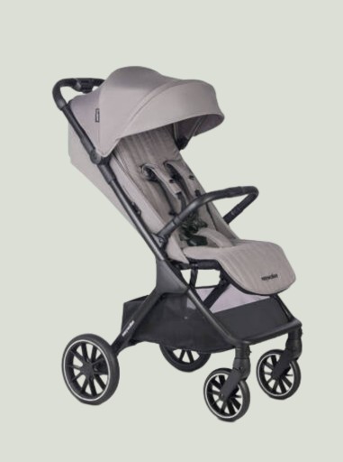 Samoskładający się wózek spacerowy Easywalker Jackey2 XL Pebble Grey