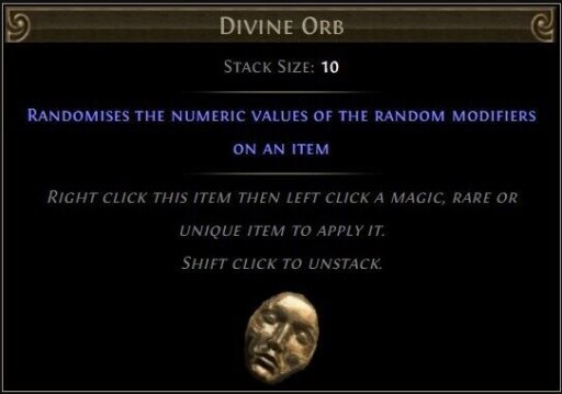 Zdjęcie oferty: 1x Divine Orb + Bonus Event Legacy of Phrecia Path of Exile PoE PC