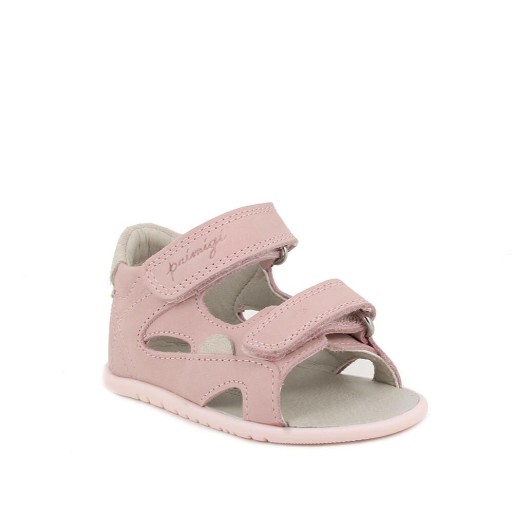 SANDAŁY DZIECIĘCE BAREFOOT PRIMIGI FIRST STEP ze skóry naturalnej R20