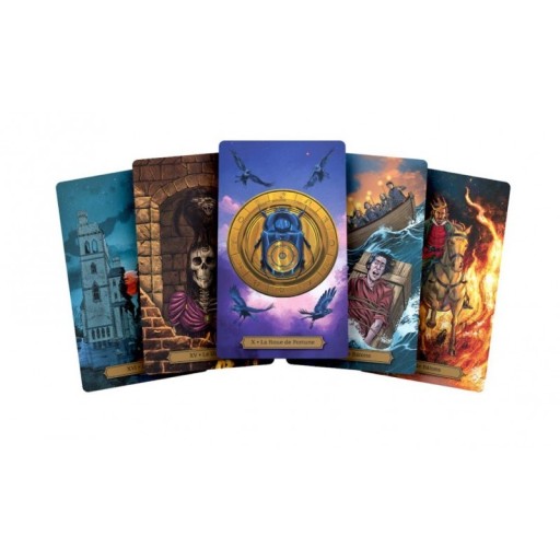 KARTY DO GRY TAROTA ZESTAW KART DO WRÓŻENIA EDGAR ALLAN POE TAROT