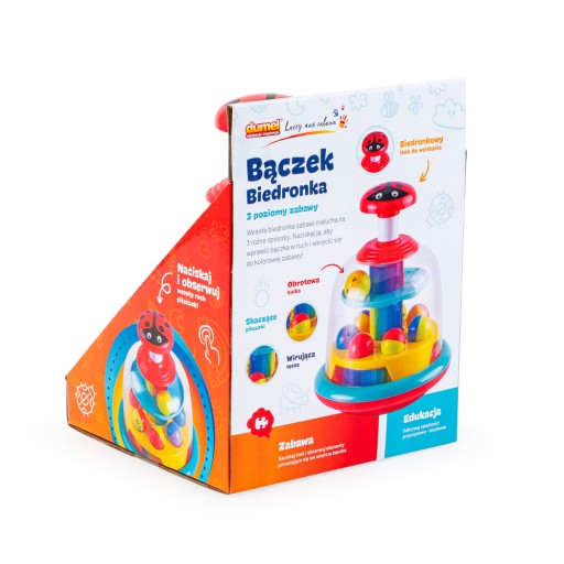 Dumel Discovery Bączek Biedronka - 3 Poziomy zabawy