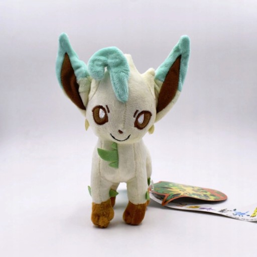 LEAFEON POKEMON MASKOTKA ZABAWKA PIKACHU GO NOWY PRZYTULAS POKEMONY