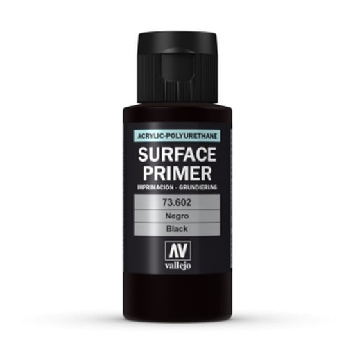 Podkład akrylowy Vallejo 73602 Surface Primer czarny 60ml
