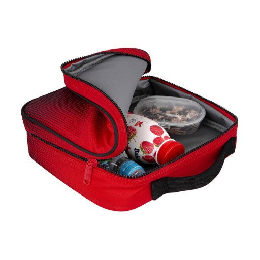 COOLPACK POJEMNA ŚNIADANIÓWKA TERMICZNA TORBA NA ŻYWNOŚĆ GRADIENT CRANBERRY