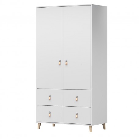 Szafa Idźczak Meble FIGO 105 x 201,5 x 55 cm biały