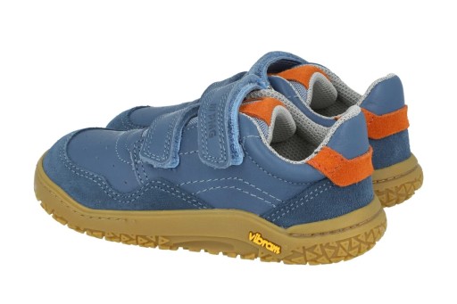 Primigi 1421100 barefoot VIBRAM skóra chłopięce półbuty ze skóry rzep R29