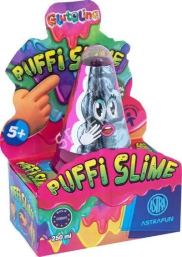 GLUTOLINA PUFFI SLIME BROKATOWY GLUT ANTYSTRESOWY 250ml ASTRA FUN ZIELONY