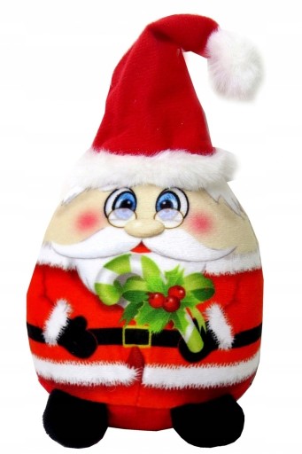 Maskotka Mikołaja Deef czerwona 14 cm 3 lata +