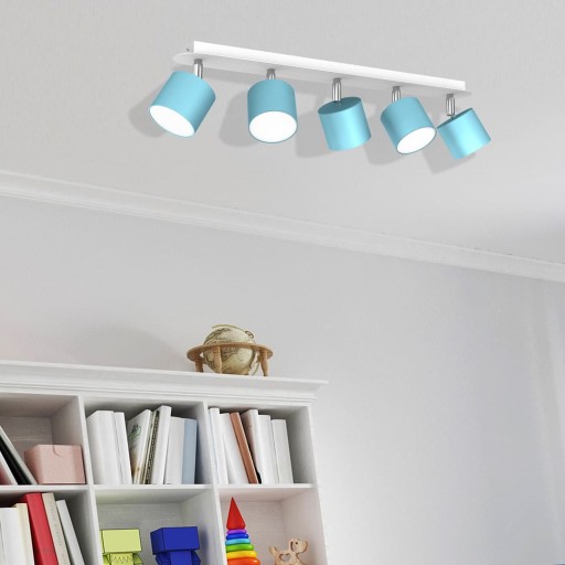 Lampa sufitowa Milagro GX53 niebieski