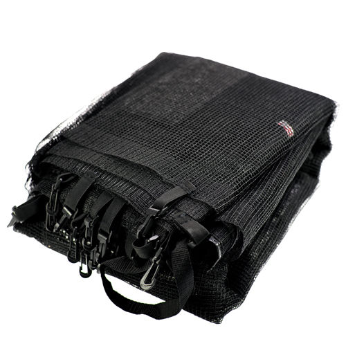 SIATKA DO TRAMPOLINY 366 8 SŁUPKÓW ZEWNĘTRZNA OCHRONNA 366-374 CM 12 FT