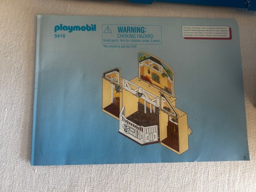 Klocki konstrukcyjne PLAYMOBIL Country 84 elementy plastikowe