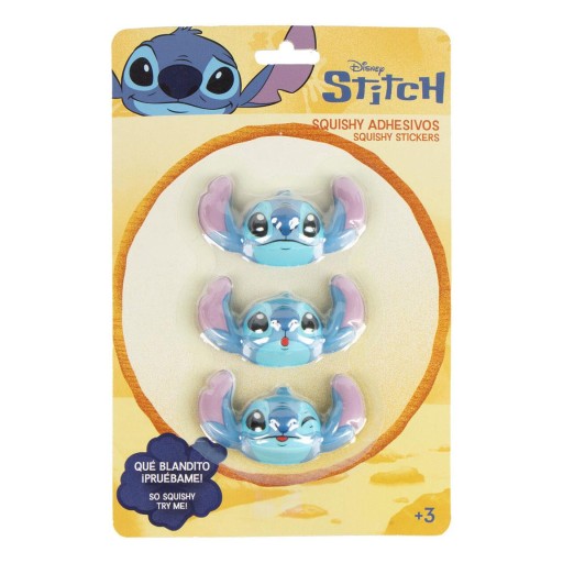 Disney Lilo i Stitch, Zestaw naklejek dekoracyjnych na twarz "Gwiezdny Pies" - 3 sztuki