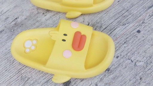 Lilly Bling klapki dziecięce pianka żółty rozmiar 16
