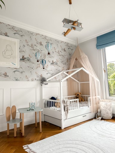 Łóżko domek Bellamy Dream Nest 86 x 167 cm biały