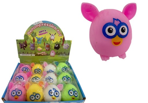 GNIOTKA ANTYSTRES POTWOREK MONSTER Potwór Gniotek Squishy Squizee