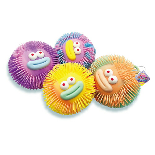 Gniotek antystresowy squishy zabawka sensoryczna światło włochata piłka